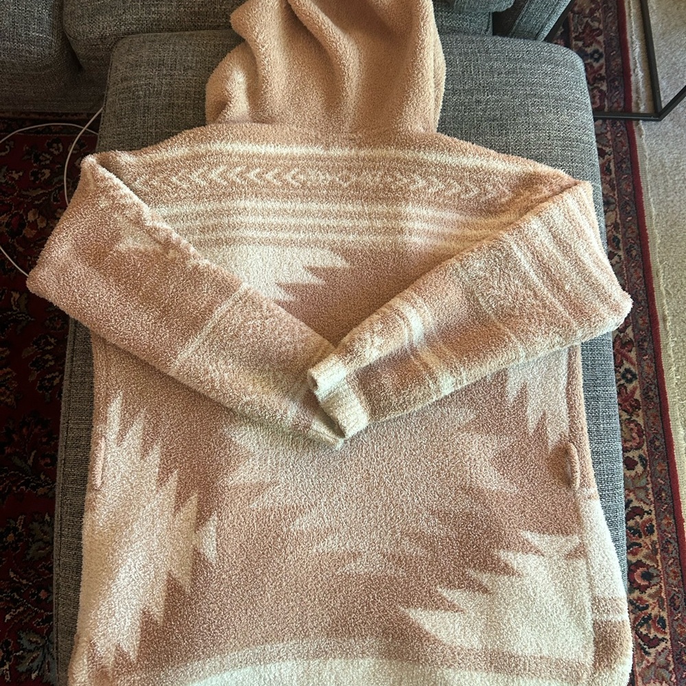 Barefoot Dreams CozyChic Patchwork Cardigan - Picture 2 of 3